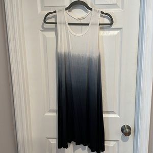 Ombré tank swing dress